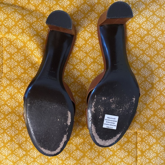 Saint Laurent Bianca heeled mule sandals - Picture 4 of 6